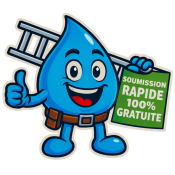 Soumission Nettoyage de gouttières - Gouttière Propre